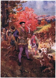 Jacques Cartier und die Rothäute, c.1920